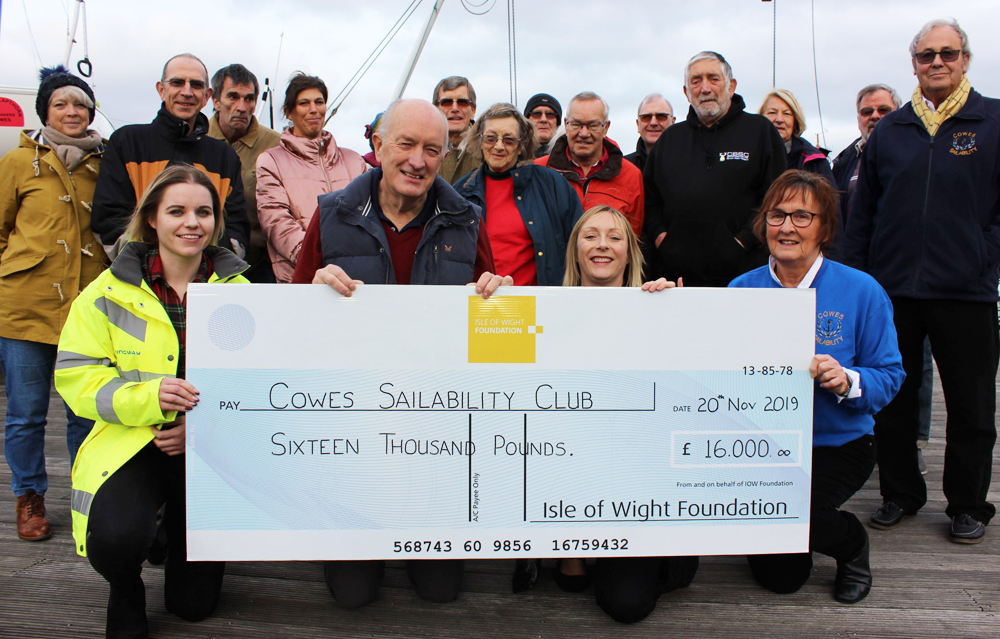 ISLAND ROADS PUTS WIND IN THE SAILS OF BOATING CHARITY