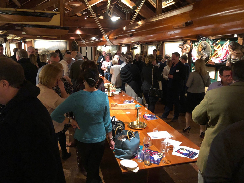 NETWORKING NIGHT SHOWS BUSINESS IS BOOMING IN COWES