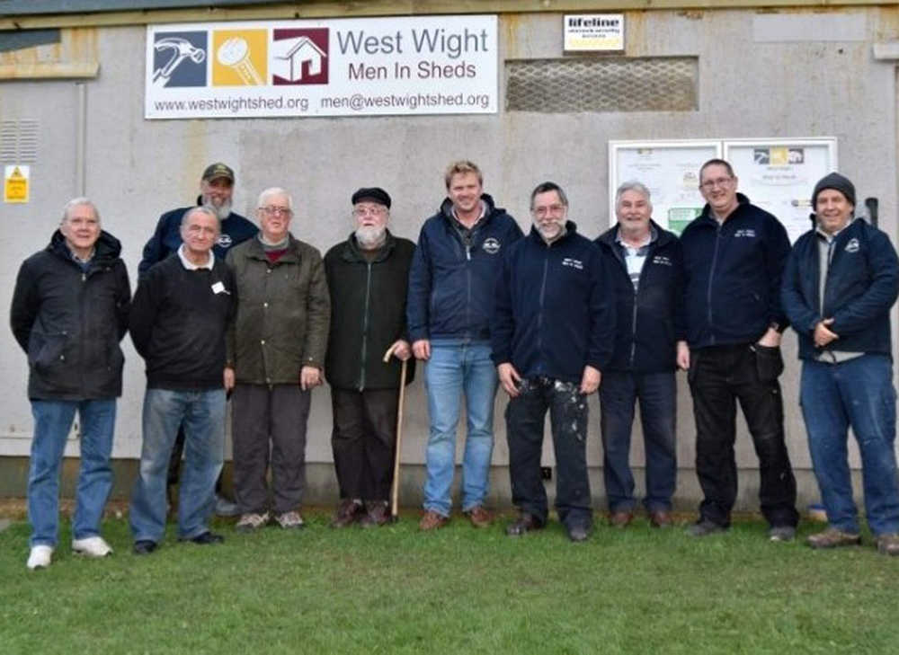 NEW SPONSOR FOR WEST WIGHT MEN IN SHEDS