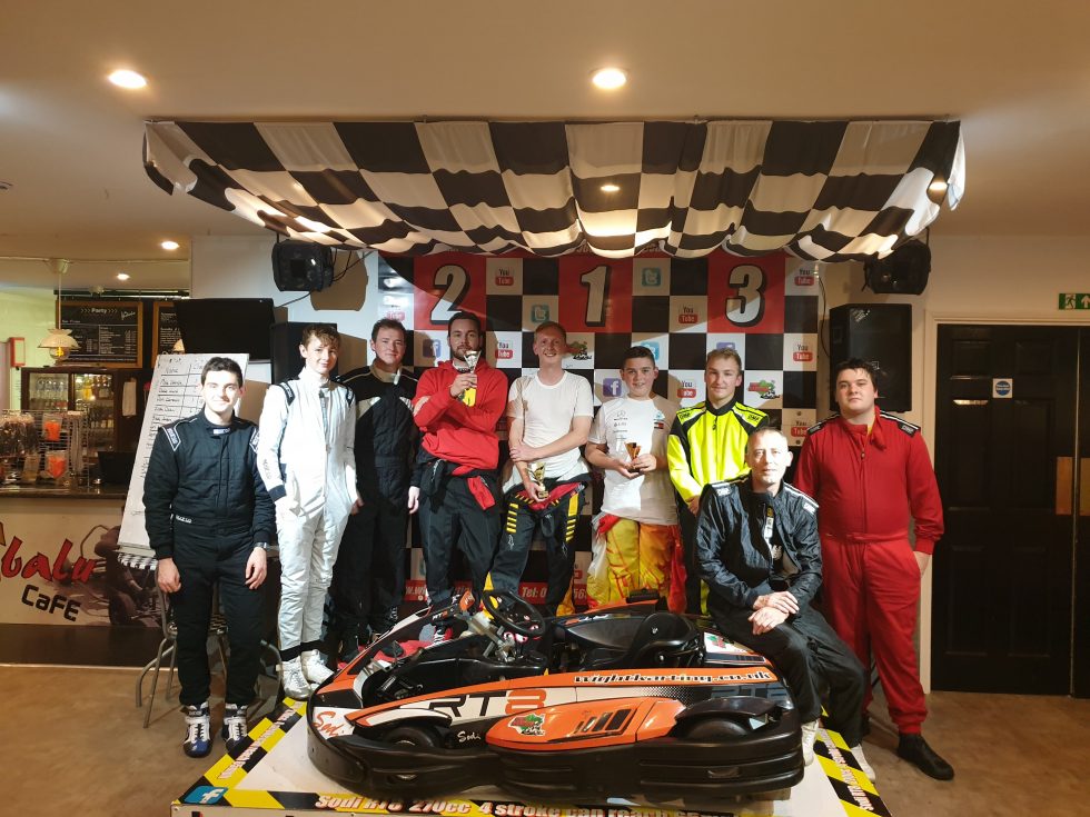 THRILLING LAP TIMES DESPITE WET WESTRIDGE TRACK
