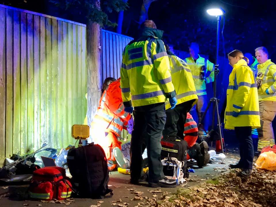 AIR AMBULANCE CALLED TO MOTORCYCLE CRASH NEAR FRESHWATER