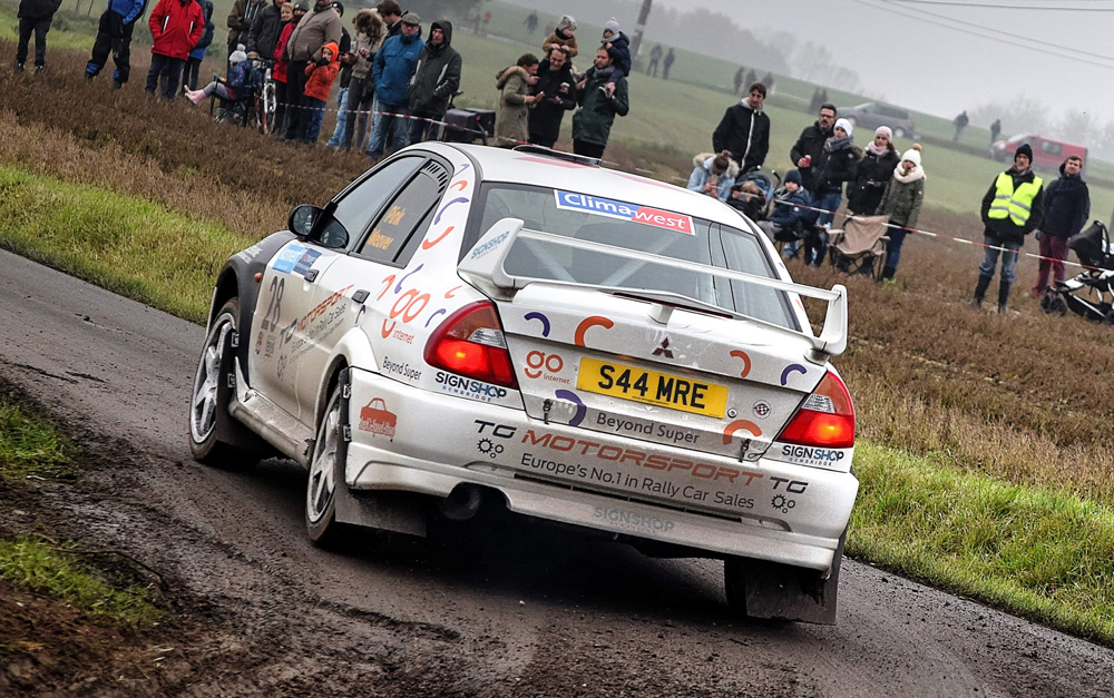 LOTS LEARNT FROM BELGIUM RALLY FOR ISLE OF WIGHT’S WEAVER AND PINK