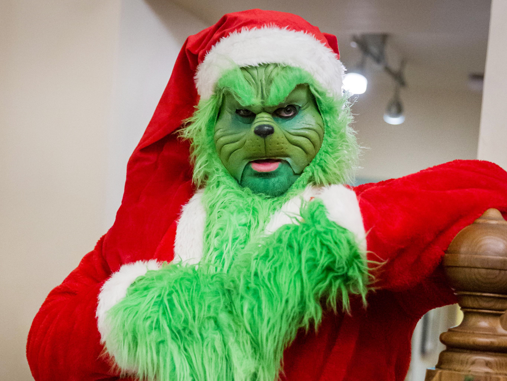 THE GRINCH GOES ON TOUR FOR WESSEX CANCER TRUST