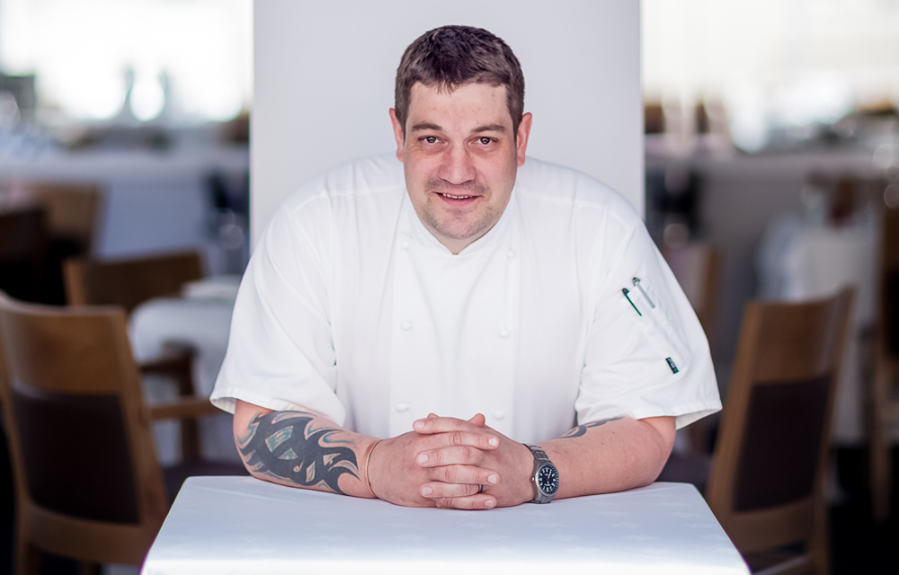 BRUCE THEOBALD RETURNS TO HIS ROLE AS HEAD CHEF AT SEAVIEW HOTEL
