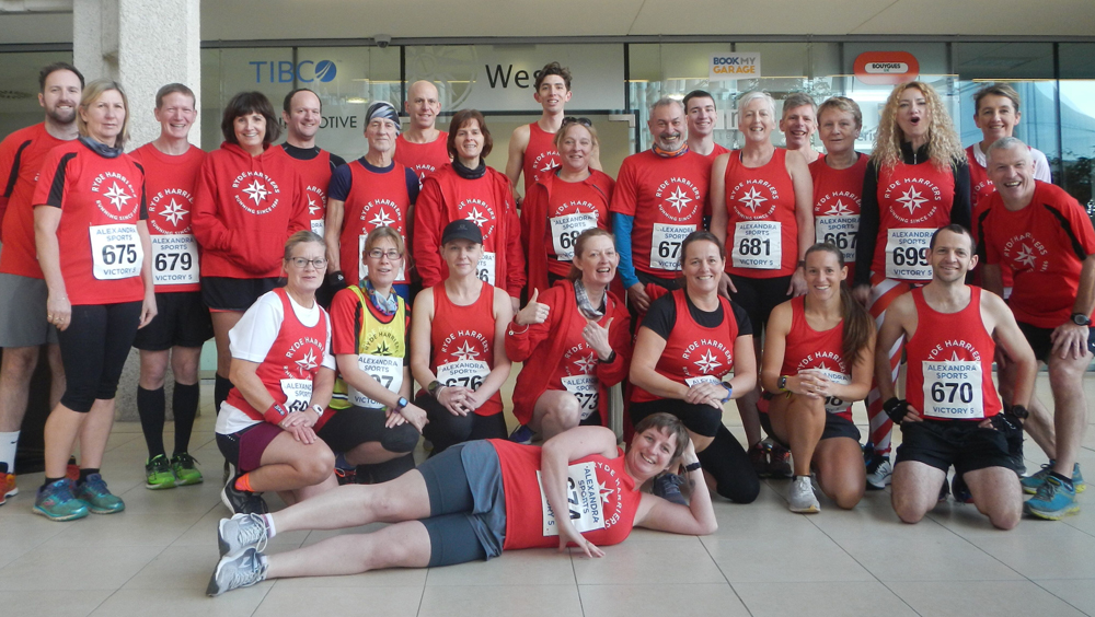 RYDE HARRIERS RUNNERS ACHIEVE NEW PERSONAL BESTS AT VICTORY 5