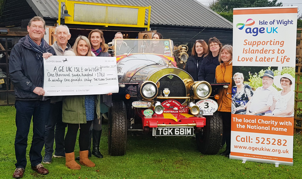 ISLAND SAVOYARDS RAISE £1,761 FOR AGE UK ISLE OF WIGHT