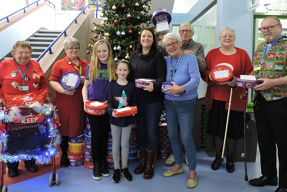 ST MARY’S SAYS ‘THANK YOU’ AS 8-YEAR-OLD CHLOE DONATES 101 TUBS OF CHOCOLATES