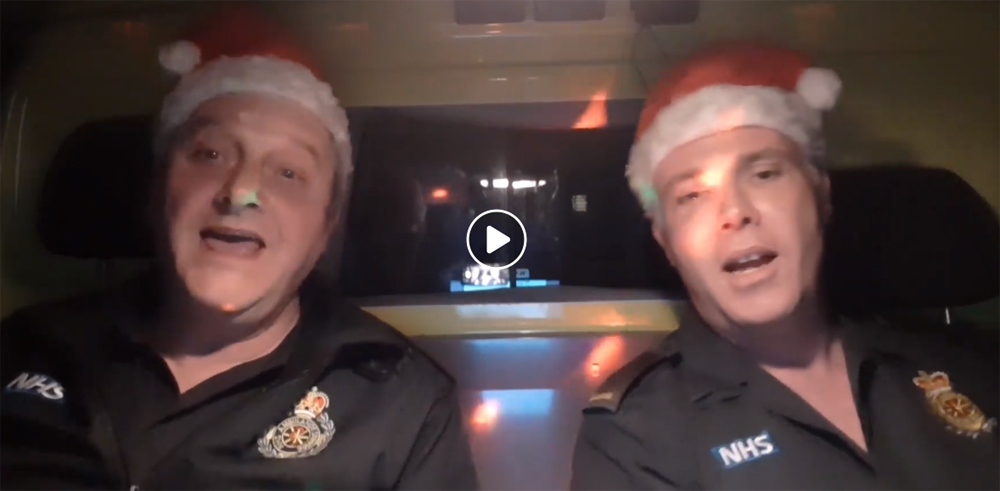 MUSICAL PARAMEDICS PAUL AND STUART RETURN WITH UNIQUE CHRISTMAS SONG