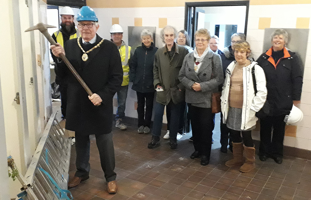 WORK STARTS ON NEW SHANKLIN COMMUNITY LIBRARY