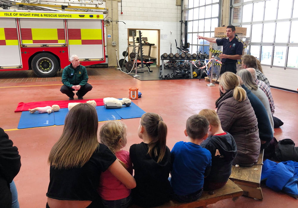 BULLEN RESIDENTS GIVEN LIFE-SAVING TRAINING THANKS TO 12-YEAR-OLD KATIE