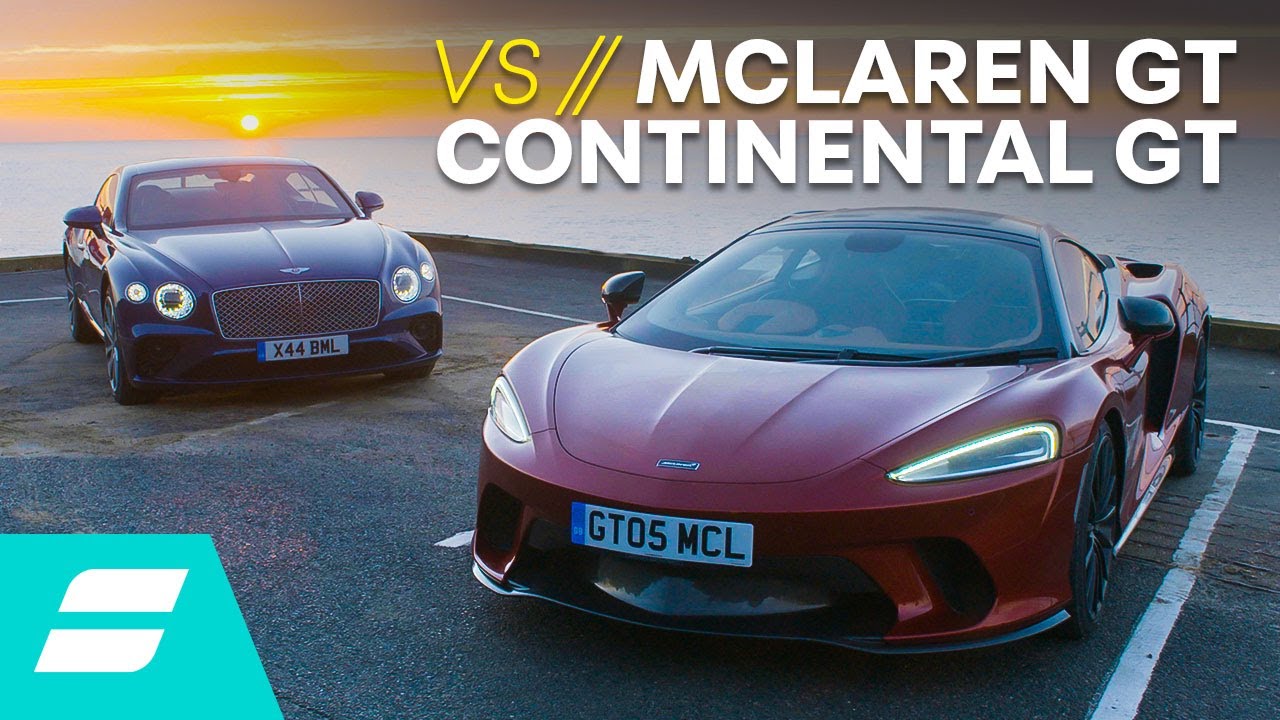 BENTLEY VS MCLAREN – AUTO TRADER REVIEW FILMED ON THE ISLE OF WIGHT GOES LIVE