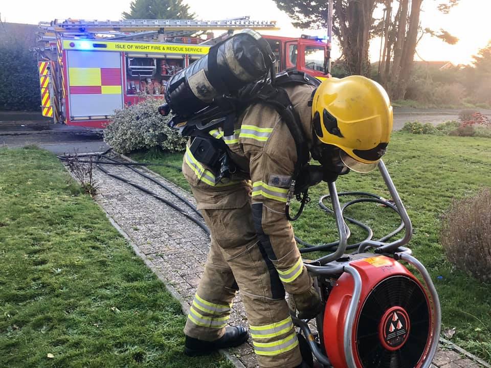 ELDERLY WOMAN SUFFERS SMOKE INHALATION AFTER OVERHEATED SAUCEPAN FILLS ROOMS