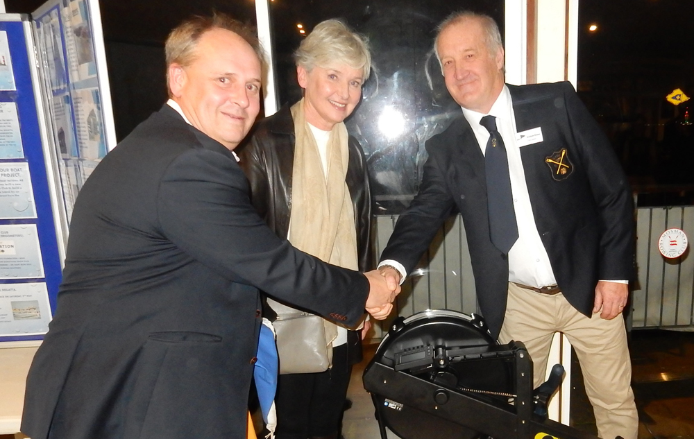 RYDE ROWING CLUB CELEBRATE SUCCESS AND NEW ROWING ERGOMETER
