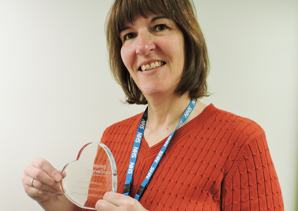 HEART FAILURE NURSE SPECIALIST GEORGINA IS ‘SIMPLY MARVELLOUS’