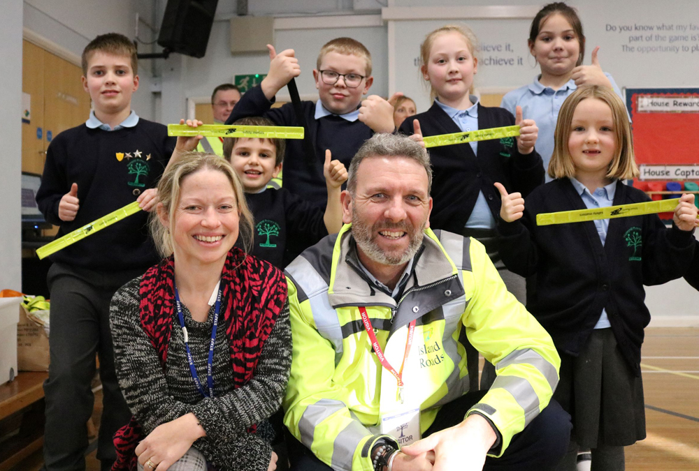 PRIMARY SCHOOL PUPILS GET SAFETY TALK AS ST MARY’S WORK CONTINUES