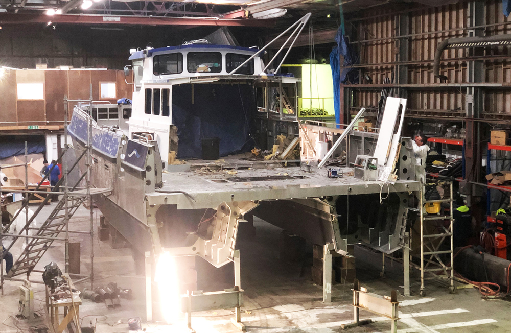 COWES-BASED DIVERSE MARINE SECURES ‘ICENI COURAGE’ MODIFICATION CONTRACT