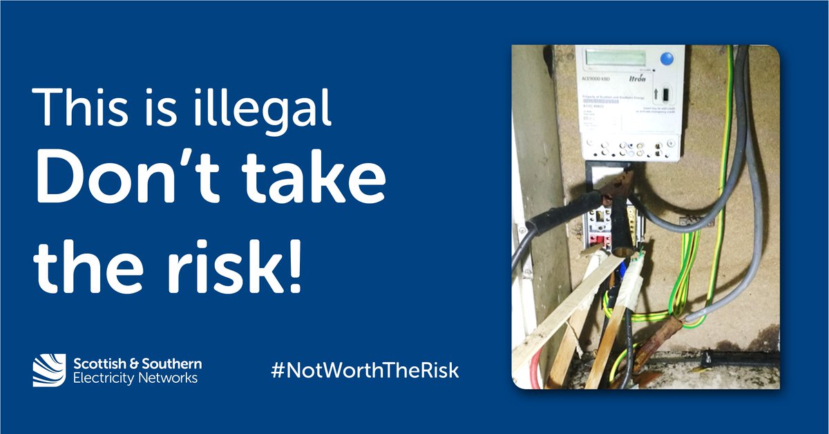 SSEN’S ‘NOT WORTH THE RISK’ CAMPAIGN HIGHLIGHTS THE DANGERS OF TAMPERING WITH POWER SUPPLIES