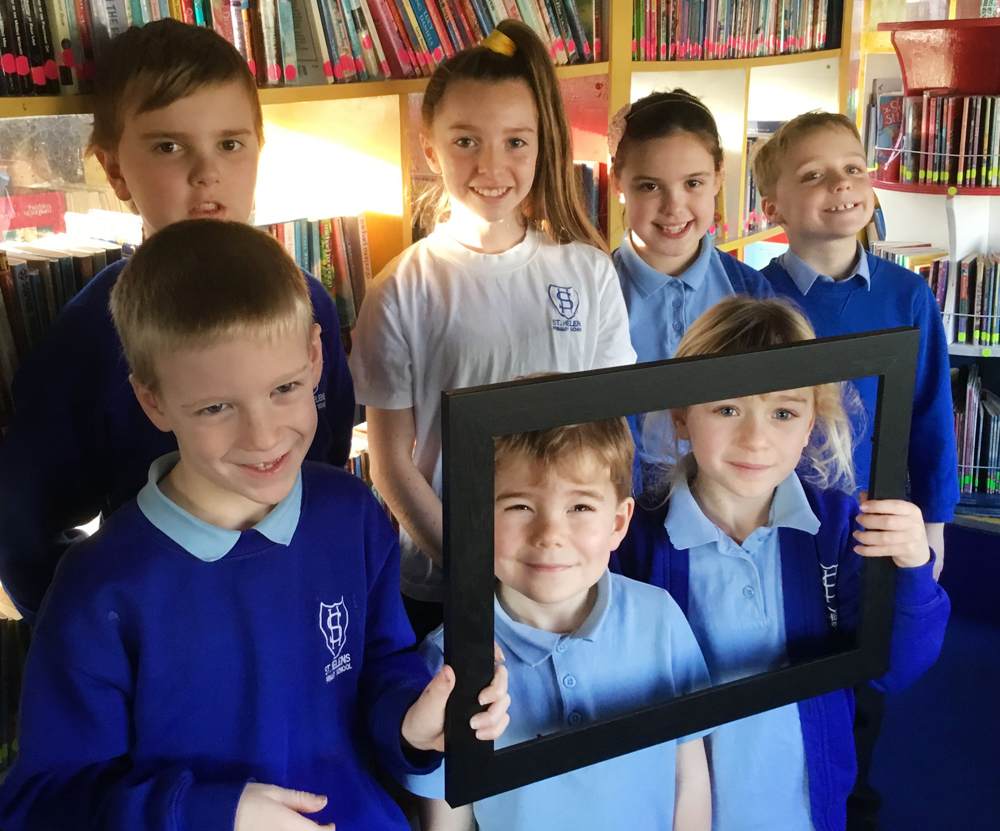 ST HELENS PRIMARY SCHOOL WANTS TO BE FRAMED!