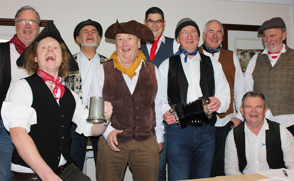 THE FERRYMEN SHANTY CREW LAUNCHED WITH WIGHTLINK’S SUPPORT