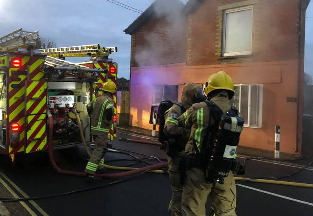 EARLY MORNING FIRE BREAKS OUT IN FRESHWATER FLAT