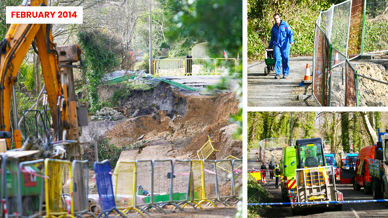 PLANS TO RE-OPEN UNDERCLIFF DRIVE BROUGHT TO THE TABLE