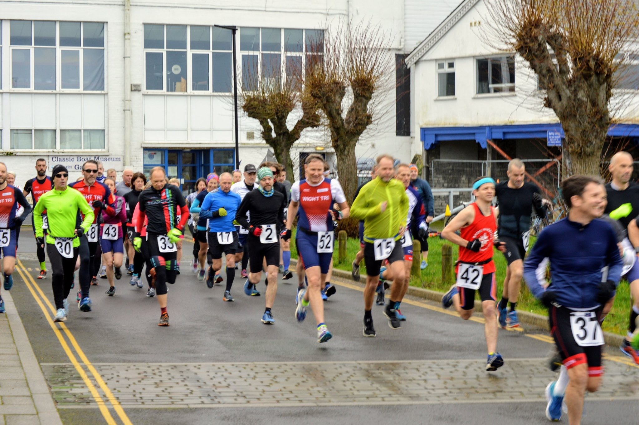 RECORD NUMBER OF COMPETITORS TOOK PART IN WIGHT TRI WINTER DUATHLON SERIES