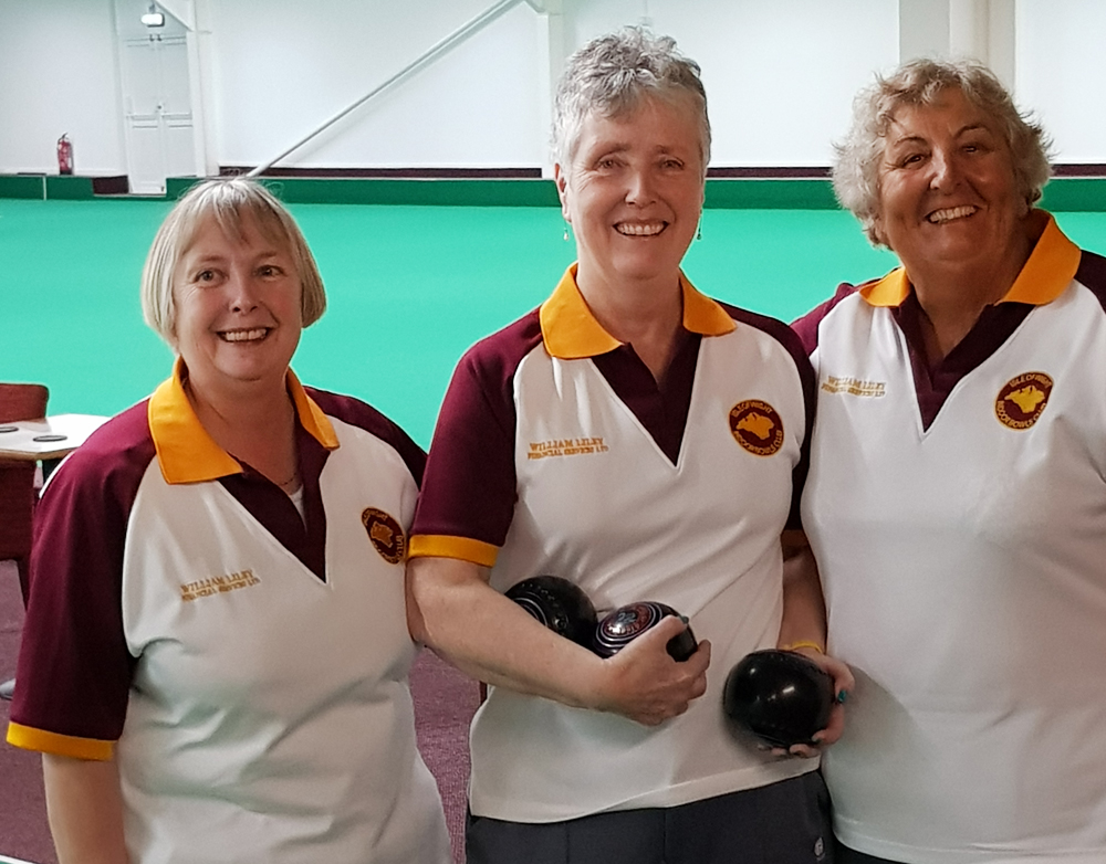 ISLAND SIDE THROUGH TO FINAL OF LADIES NATIONAL TRIPLES