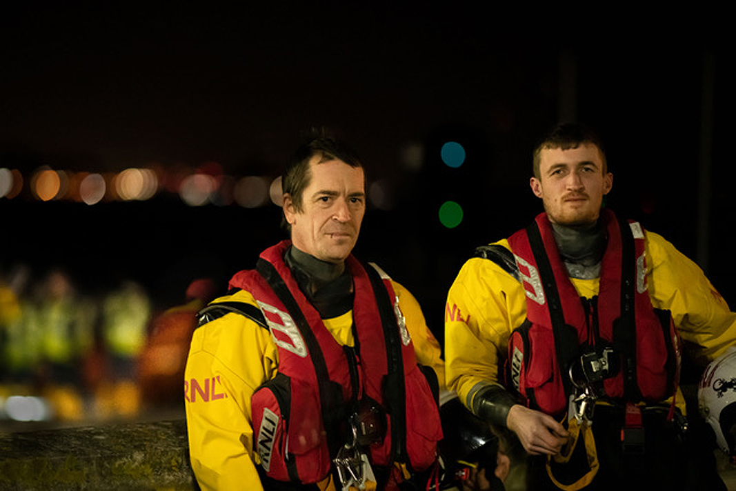 COWES RNLI WELCOMES 2 NEW HELMS
