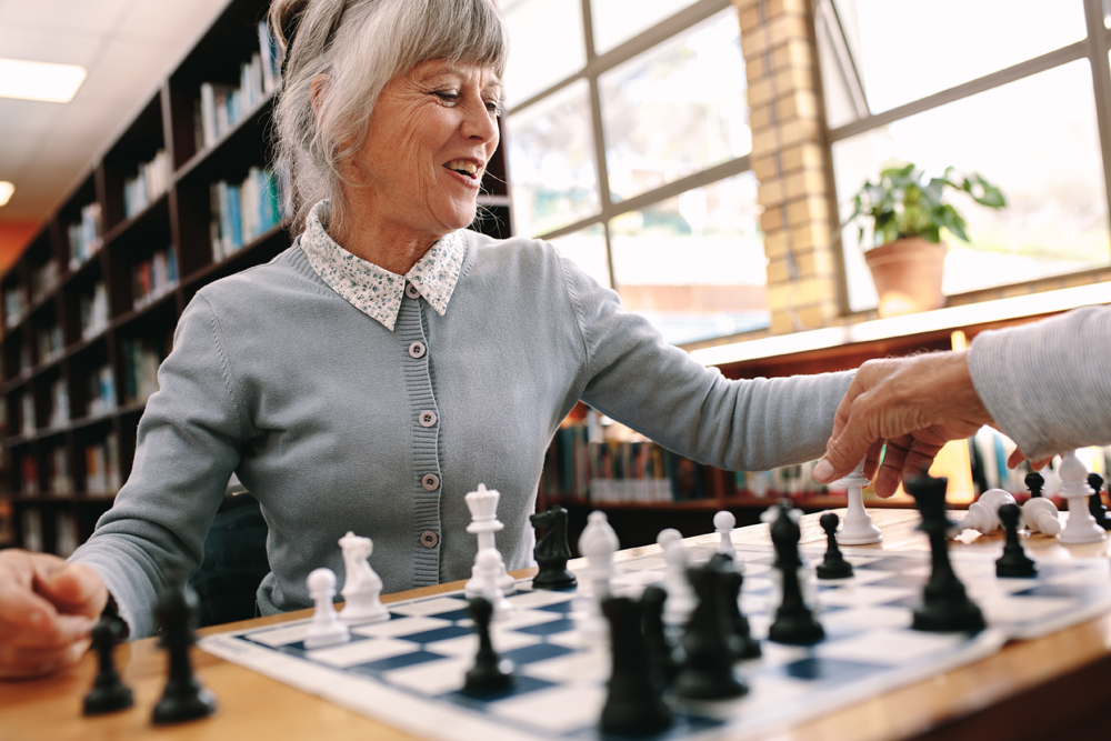 CHECK MATE! FREE CHESS LESSONS FOR ISLANDERS OVER 50
