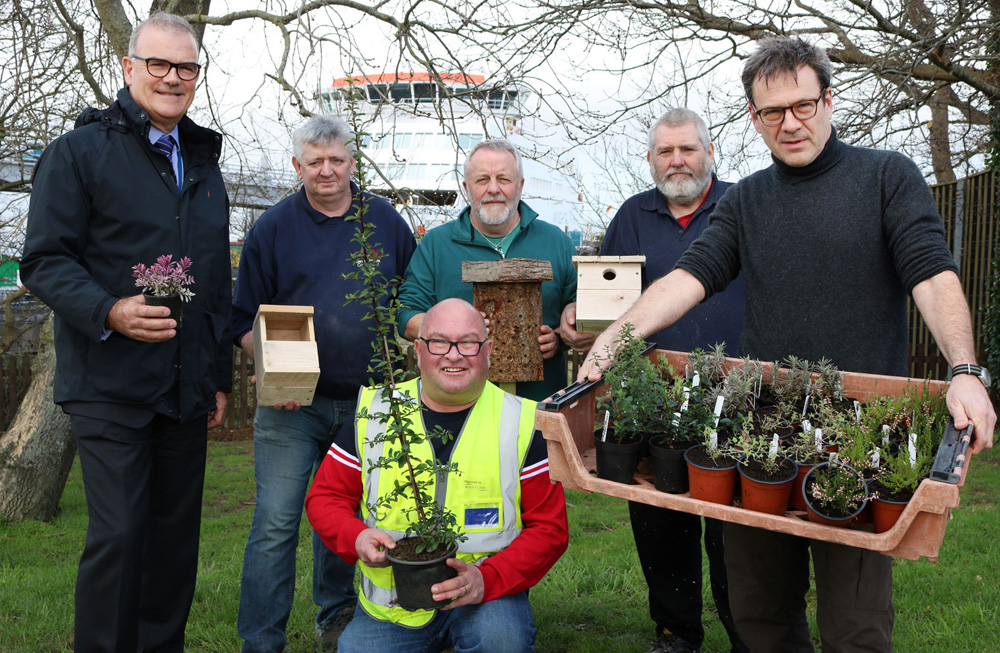 WILDLIFE-FRIENDLY INITIATIVES LAUNCHED AT WIGHTLINK’S FISHBOURNE PORT