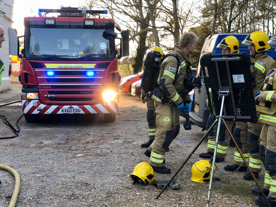 LAUNDRY ROOM FIRE BREAKS OUT AT CARE HOME IN BRIGHSTONE
