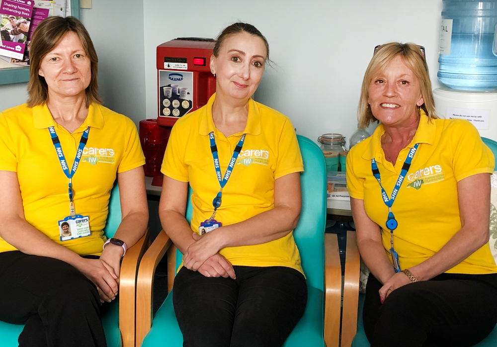 1,200 CARERS SUPPORTED BY THE CARERS LOUNGE AT ST MARY’S