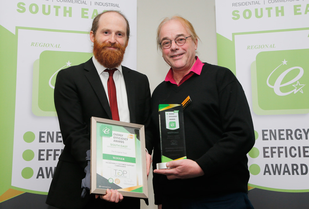 FOOTPRINT TRUST WINS SOUTH EAST REGIONAL ENERGY EFFICIENCY AWARD