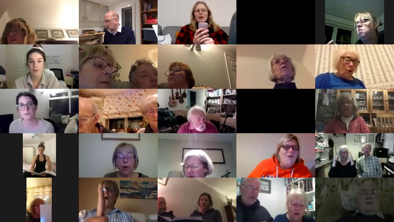 MOUNTBATTEN COMMUNITY CHOIR LAUNCHES ONLINE PRACTICE