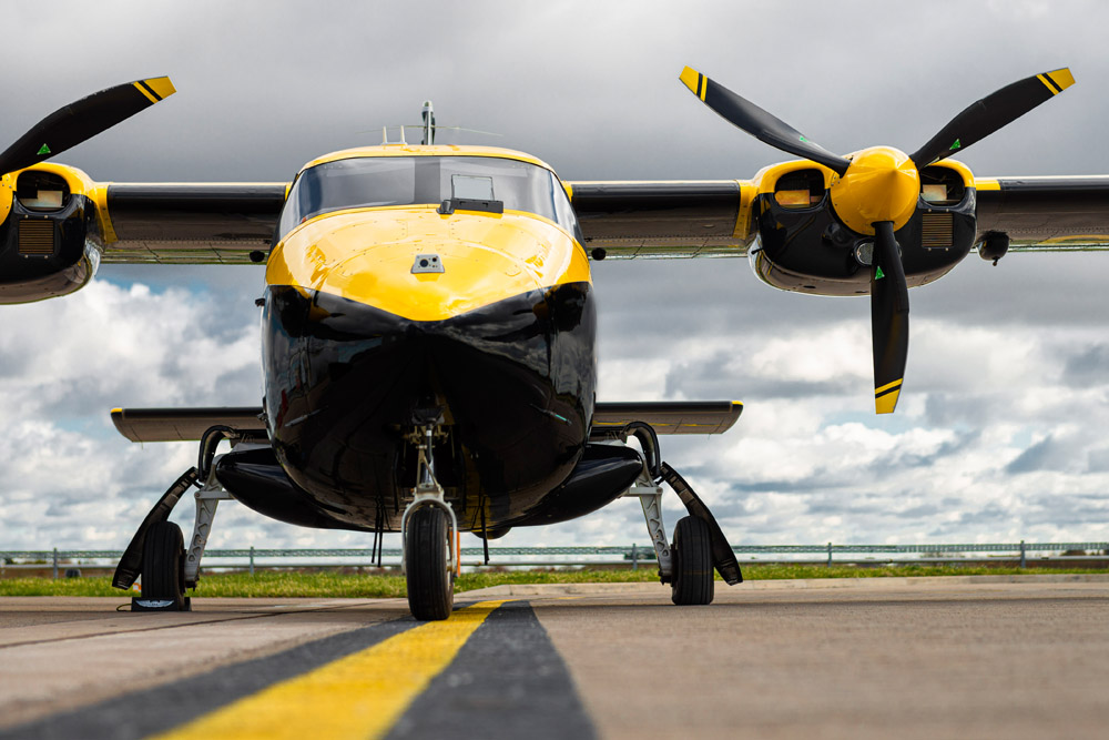 POLICE AIR COVER EXTENDED WITH ADDITION OF FIXED-WING PLANES TO THE FLEET