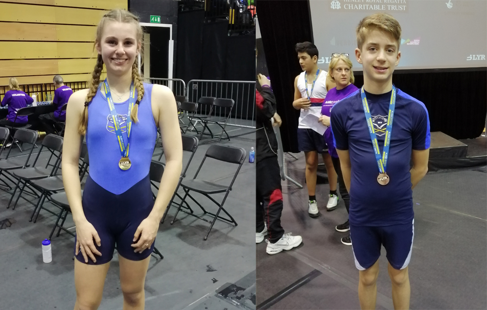 YOUNGSTERS REPRESENT SHANKLIN SANDOWN ROWING CLUB AT NATIONAL INDOOR ROWING CHAMPIONSHIPS