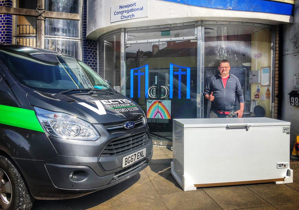 CHEST FREEZER DONATION SUPPORTS VITAL MEALS SERVICE