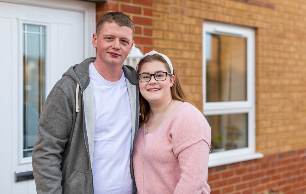 YOUNG COUPLE MAKE ST GEORGE’S GATE THEIR PERFECT FIRST HOME THANKS TO HELP TO BUY