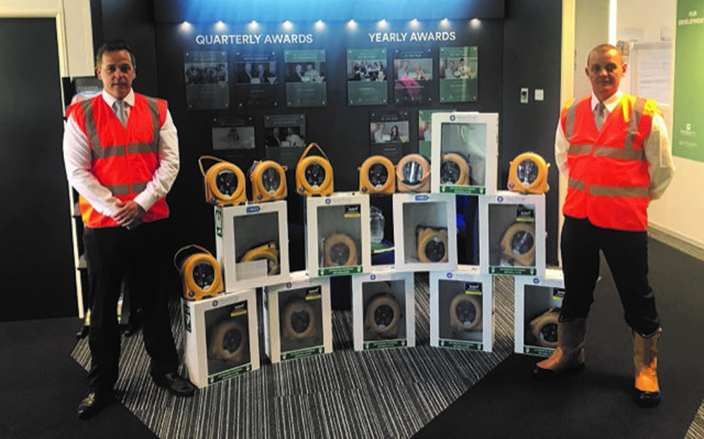 BARRATT HOMES DONATES DEFIBRILLATORS TO HELP COVID-19 FIGHTBACK