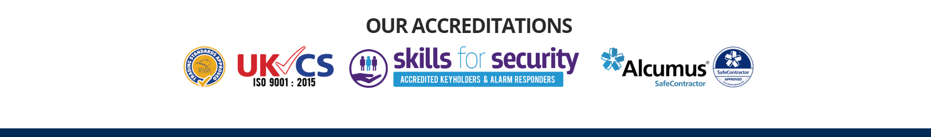 Vectis Group Security - Accreditations