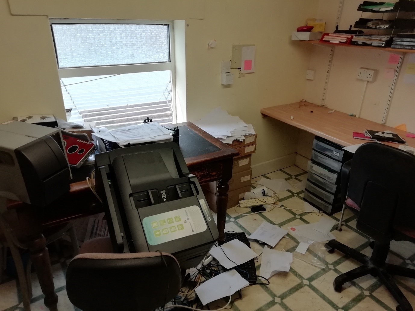 NOT THE BLOBBY BISCUITS! NEWPORT BAKERY VANDALISED DURING BURGLARY