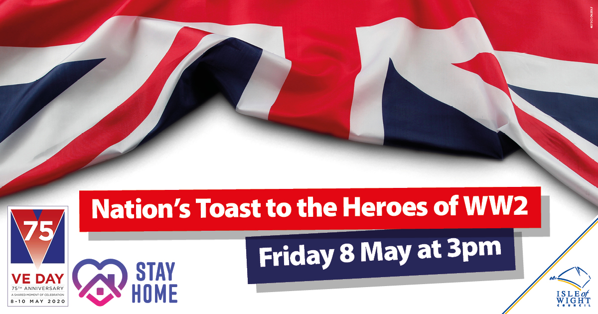 ISLANDERS INVITED TO MARK 75TH ANNIVERSARY OF VE DAY – FROM HOME