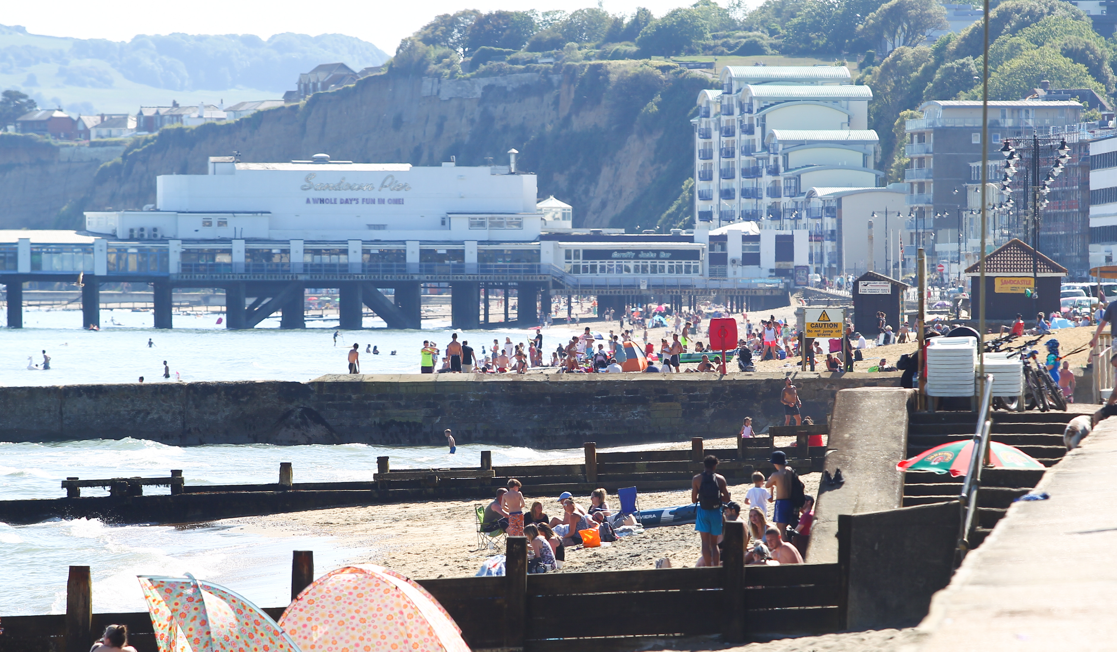 SEASIDE SEARCH FOR MISSING CHILD AT SANDOWN