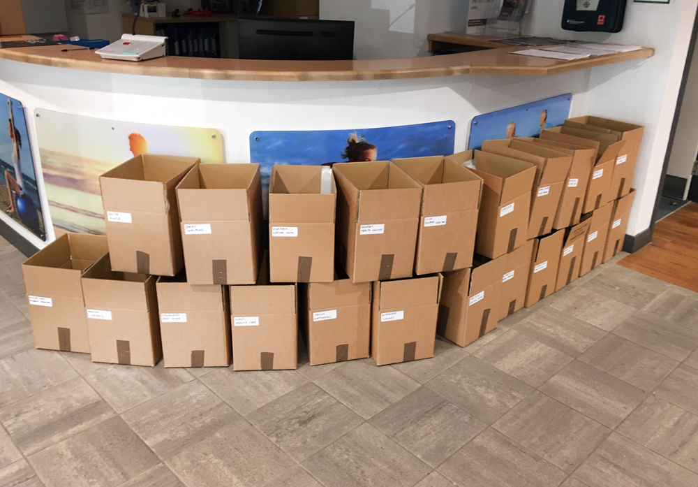 COUNCIL STAFF DELIVER THOUSANDS OF PIECES OF PPE TO FRONTLINE WORKERS