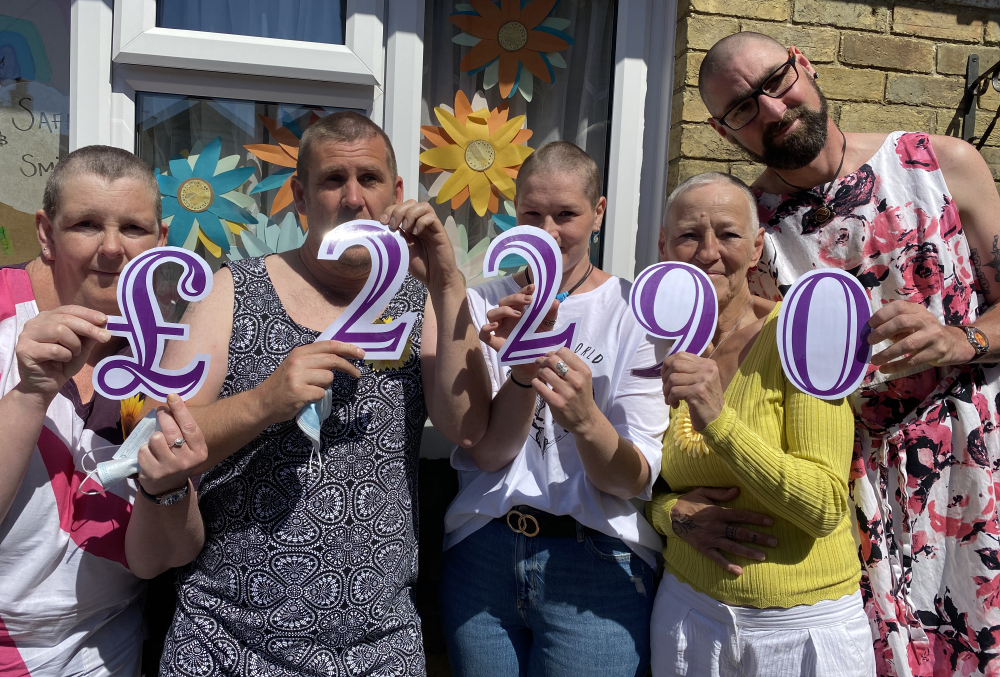 A CLOSE SHAVE RAISES SMILES AND CASH FOR ISLAND’S MOUNTBATTEN HOSPICE