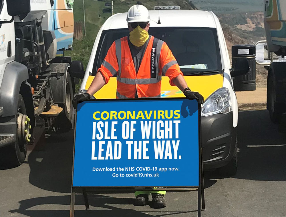 ISLAND ROADS HELPS LEAD THE WAY IN COVID-19 FIGHT