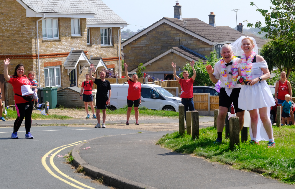 RYDE COUPLE MARK WOULD-BE BIG DAY WITH A “NOT OUR WEDDING DAY” RUN