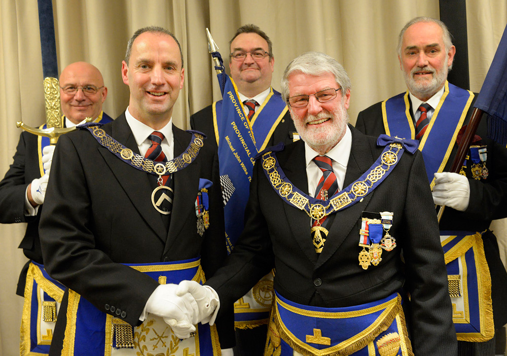 PROVINCIAL GRAND MASTERS OF HAMPSHIRE & ISLE OF WIGHT FREEMASONS BOWS OUT