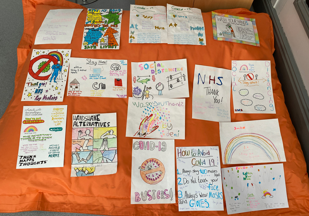 NETWORK RYDE HOSTS COVID-19 POSTER PROJECT FOR YOUNGSTERS IN LOCKDOWN
