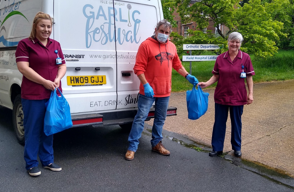 ESSENTIAL FOOD SUPPLIES DELIVERED TO DISCHARGED PATIENTS THROUGH LOCAL PARTNERSHIP